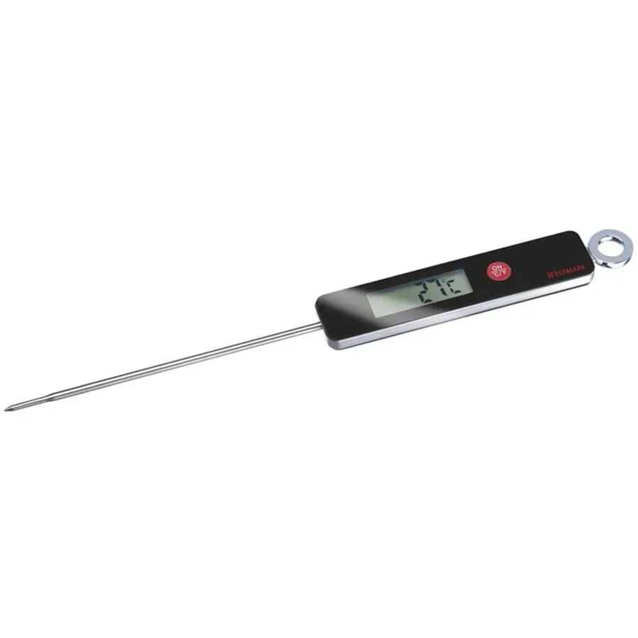 Westmark Einstichthermometer; 29 cm (L); schwarz/silber