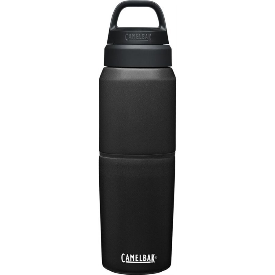 Camelbak Trinkflasche MultiBev Schwarz Edelstahl 27.9 cm - Farbe: Black - Material: Edelstahl/Silikon - Trinkflasche