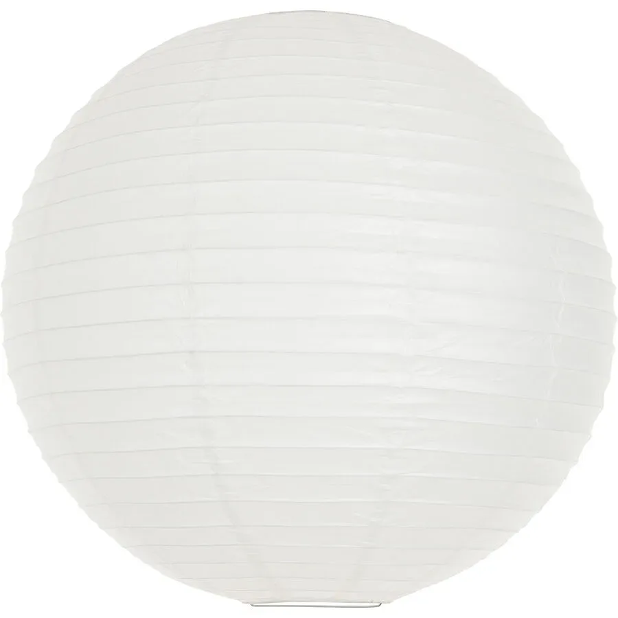 Pendellampe Rice Weiss Reispapier B 60 cm