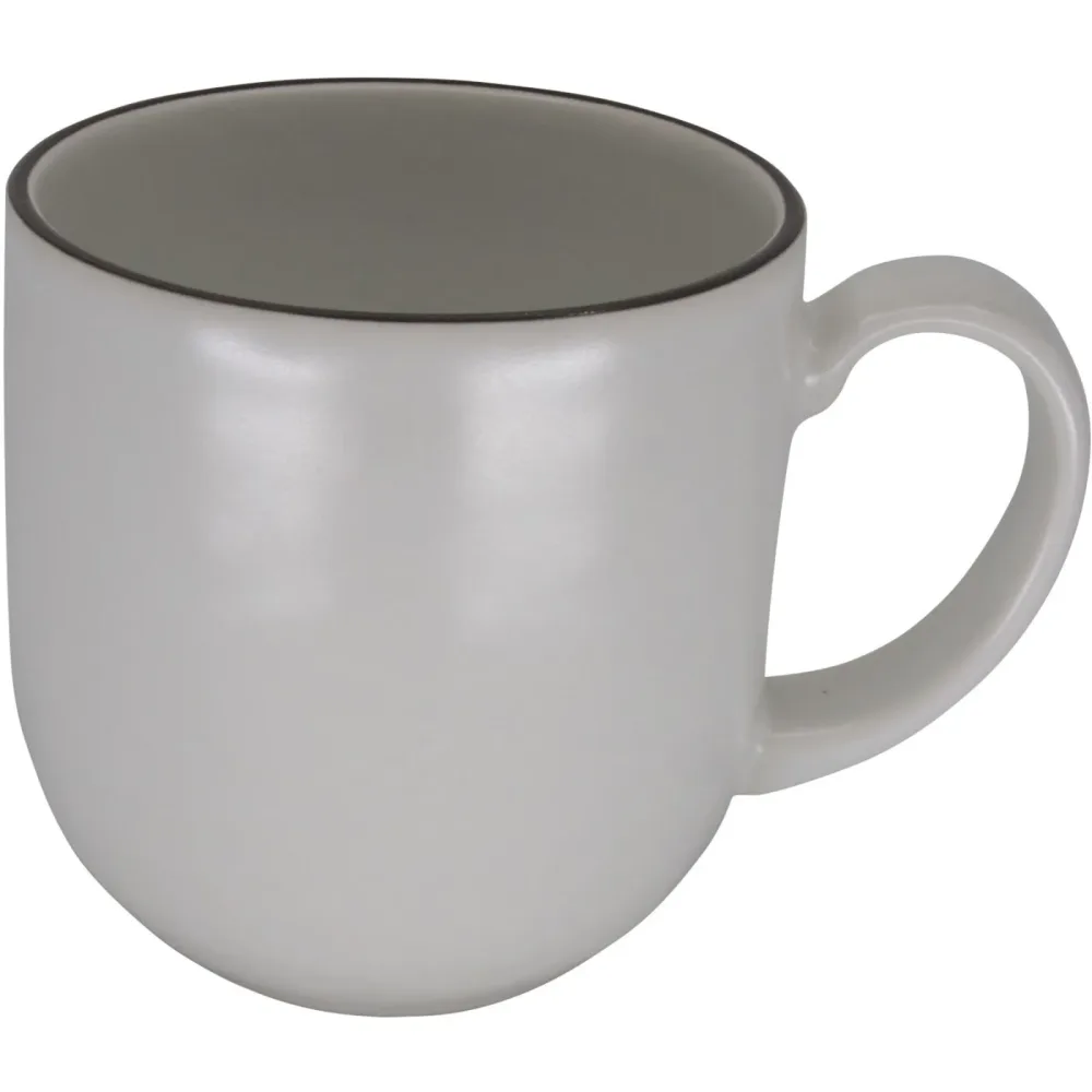 Tasse Mandala Weiss Steingut - Tasse