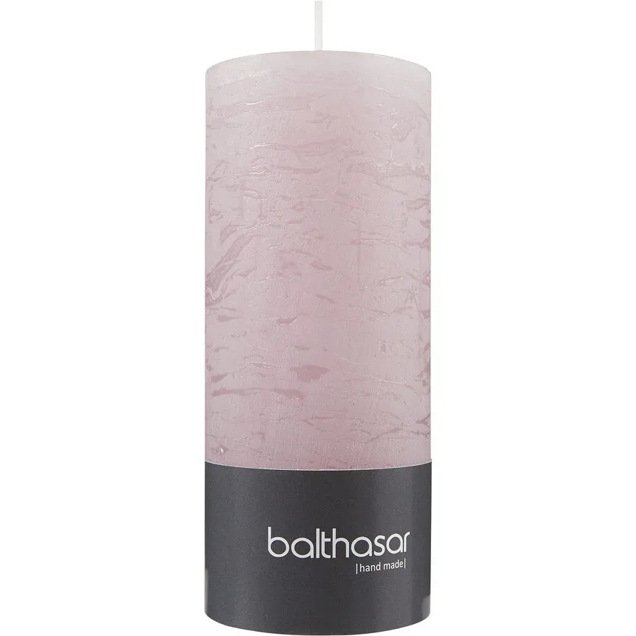 Balthasar - Zylinderkerze, 60X140MM, Altrosa