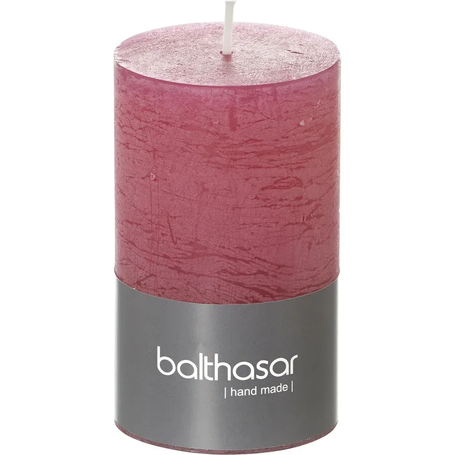 Balthasar - Zylinderkerze, 60X100MM, Himbeere