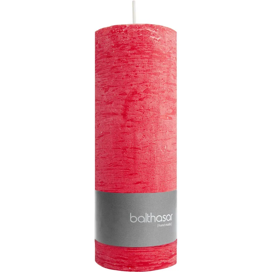 Balthasar - Zylinderkerze, 70X180MM, Rot