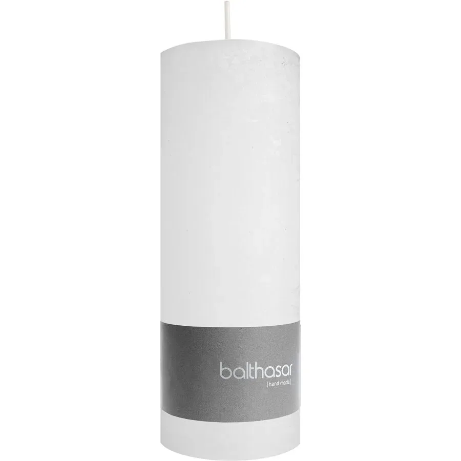 Balthasar - Zylinderkerze, 70X180MM, Weiss