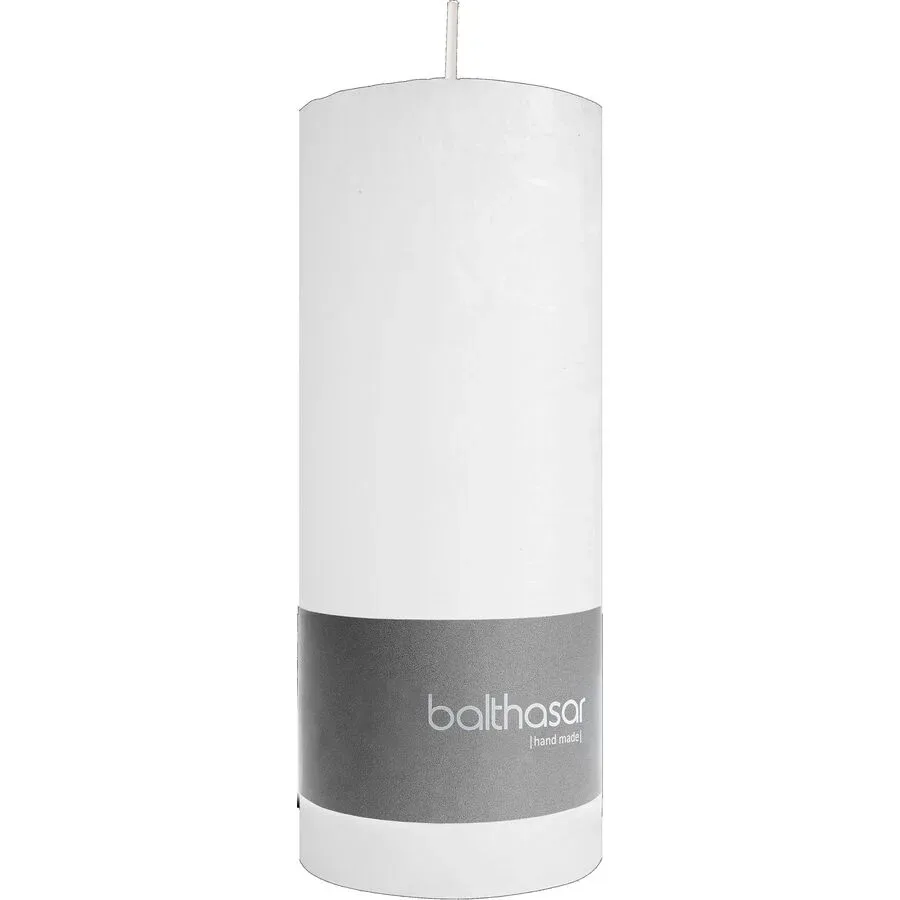 Balthasar - Zylinderkerze, 60X140MM, Weiss
