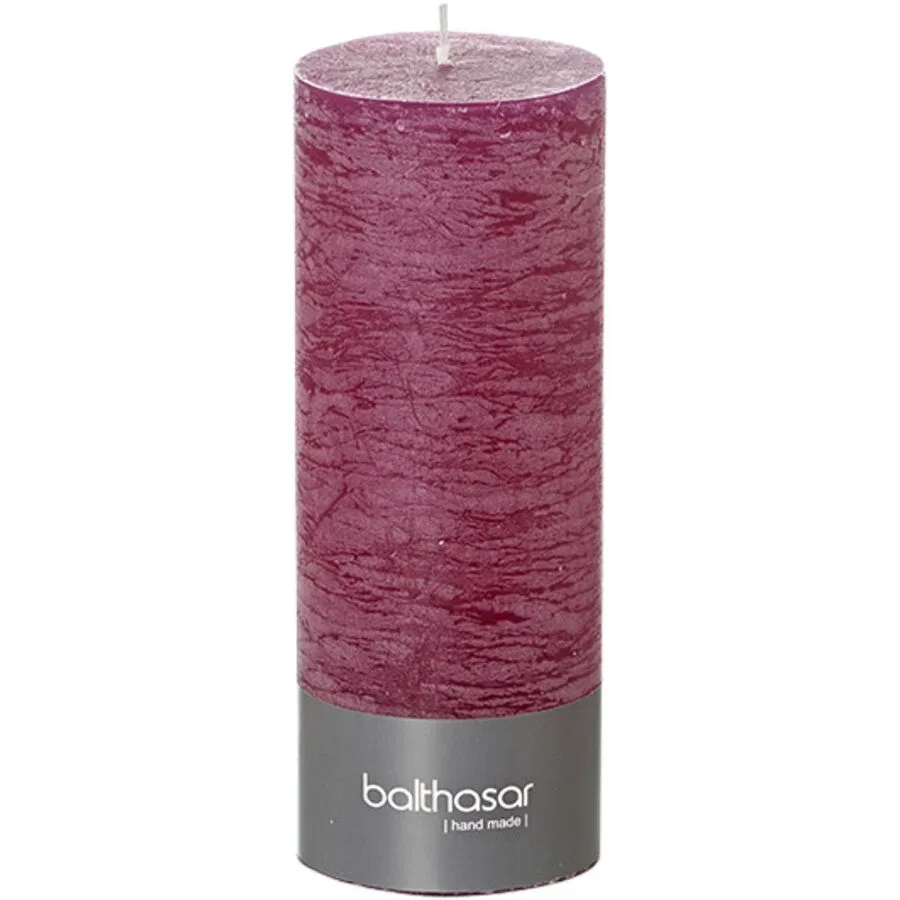 Balthasar - Kerze, 70X180MM, Himbeere