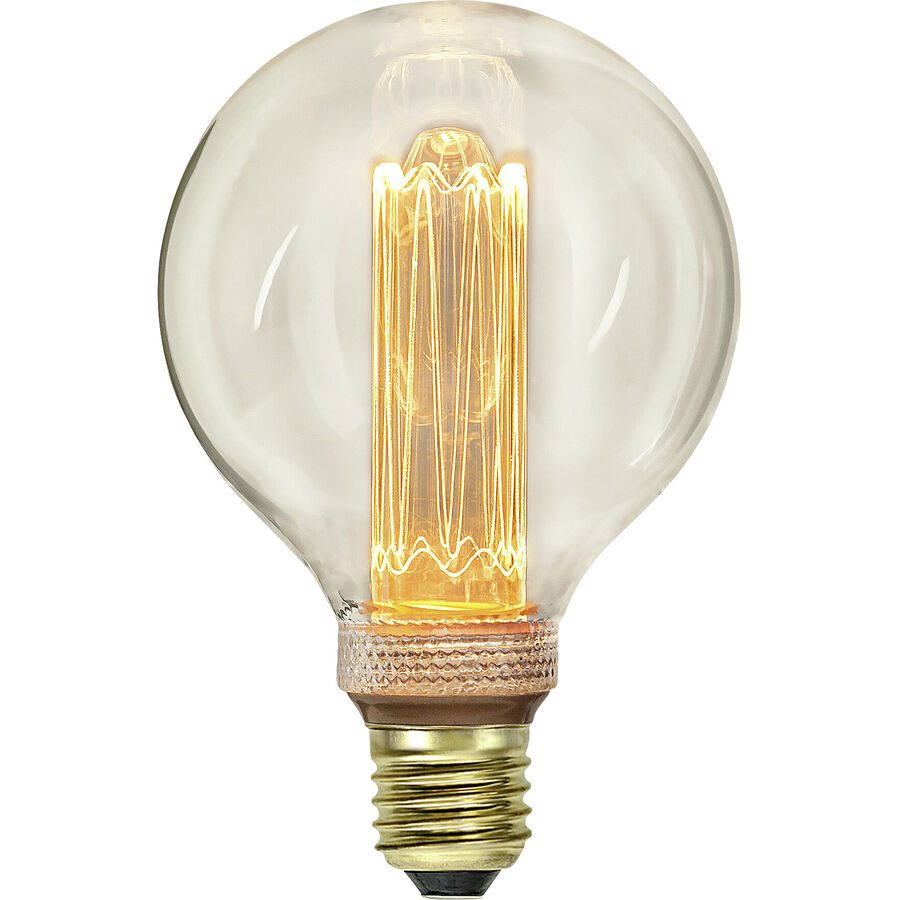 Bulbs Leuchtmittel Bulb Glas E27 2.5 W - Farbe: amber - LED - Lichtfarbe: Kerzenlicht - Leuchtmittel- LED Leuchtmittel