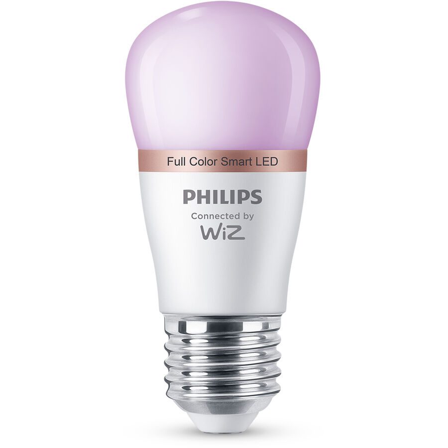 Philips Smarte LED-Lampe E27 Tropfenform Tunable White & Color | 40 W
