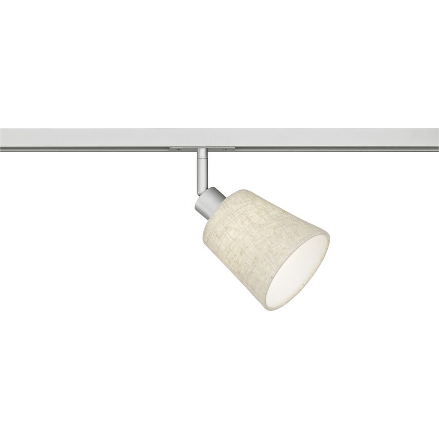 System HV-Track6 Silber/Beige Metall/Stoff 11 cm 11 cm - Farbe: Silber/Sandfarbig - Material: Metall/ Stoff - System