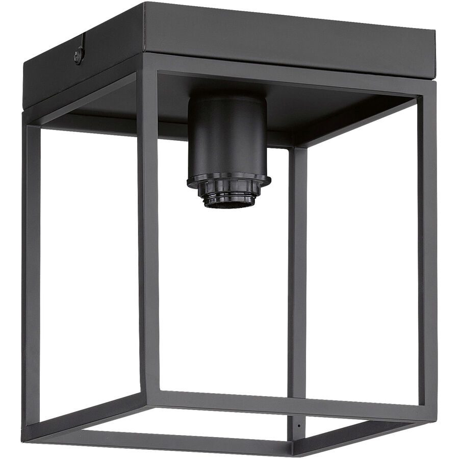 Deckenlampe Nero M6 Schwarz Metall 16 cm 20 cm - Deckenlampe