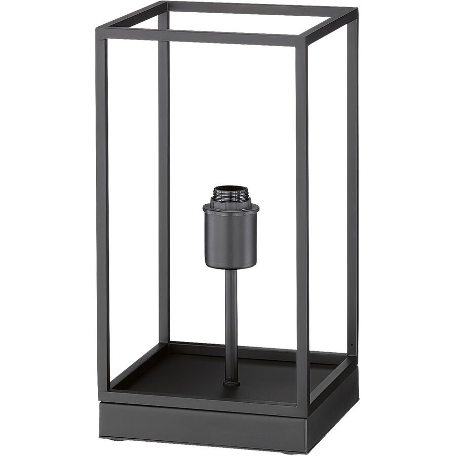 Tischlampe Nero M6 Schwarz Metall 16 cm 30 cm - Tischlampe
