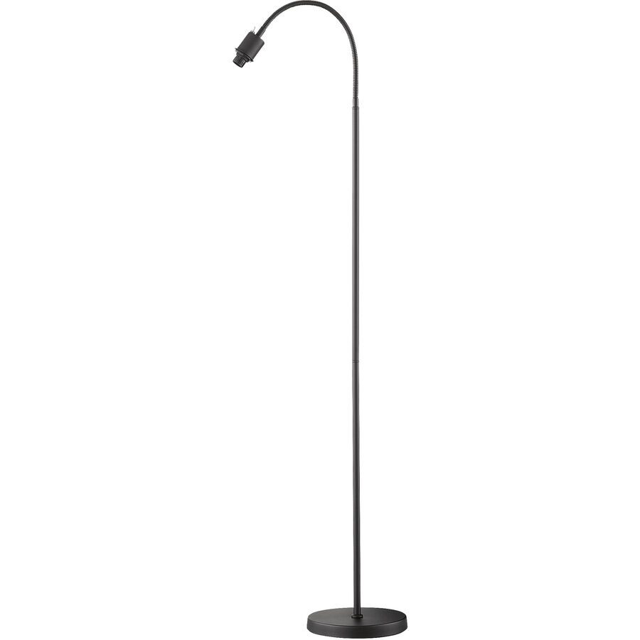 Stehlampe Nero M6 Schwarz Metall 30 cm 145 cm - Stehlampe