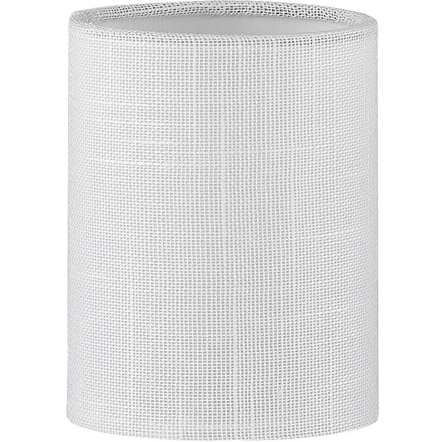 Lampenschirm Nero M6 Weiss Leinen 9 cm 11 cm - Lampenschirm
