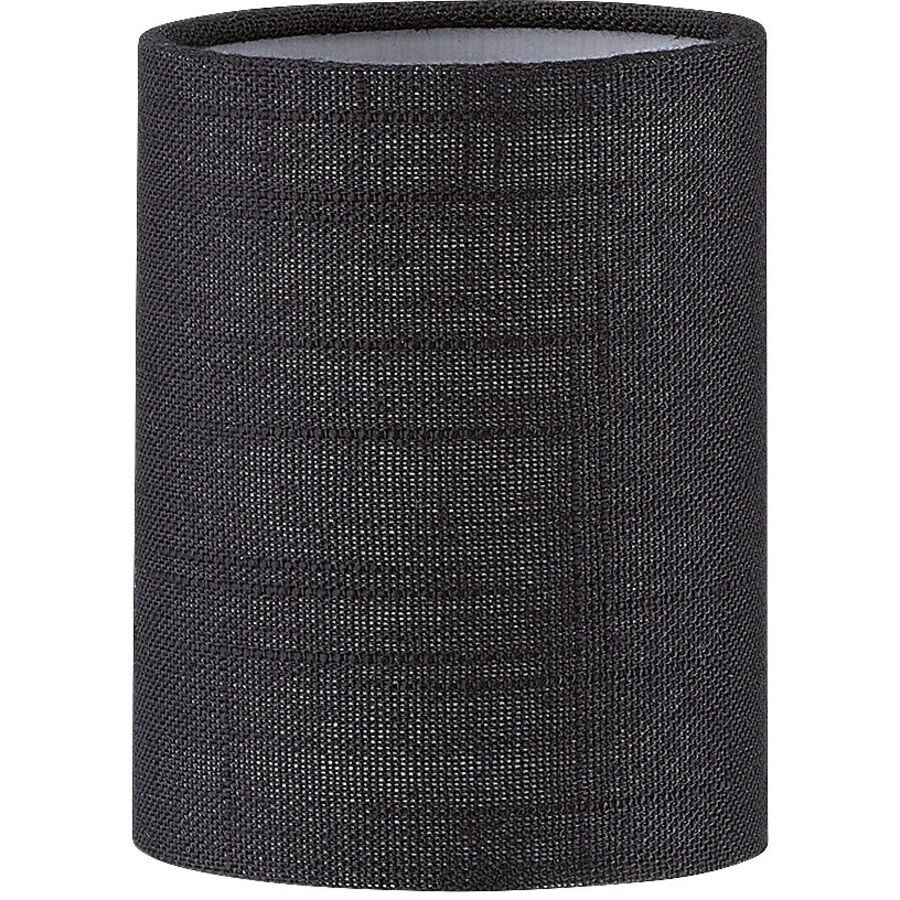 Lampenschirm Nero M6 Schwarz Leinen 9 cm 11 cm - Lampenschirm