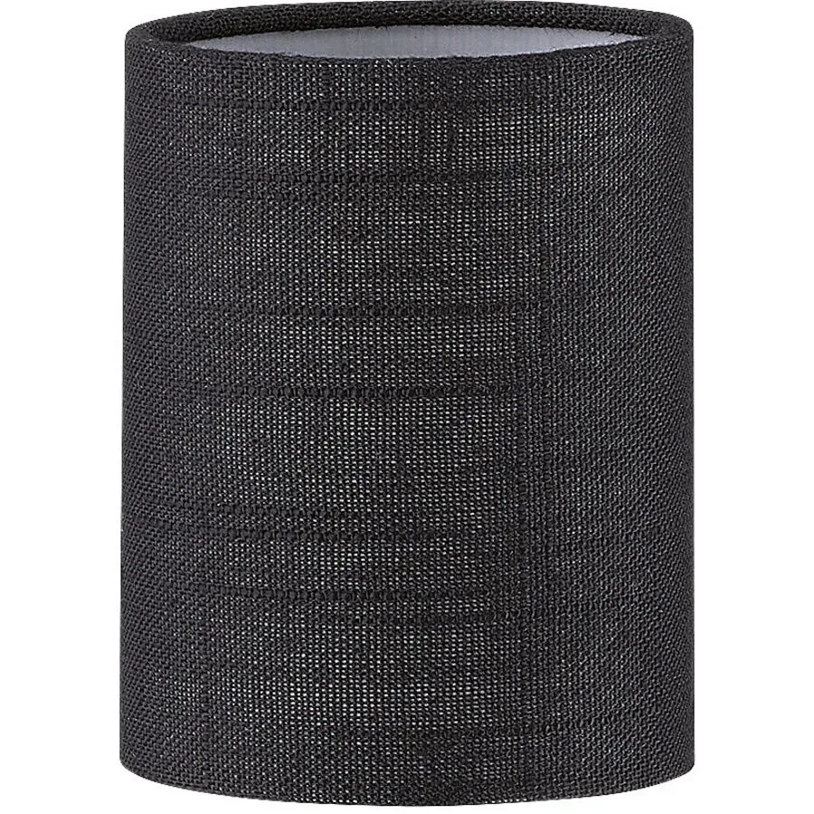 Lampenschirm Nero M6 Schwarz Leinen 9 cm 11 cm - Lampenschirm