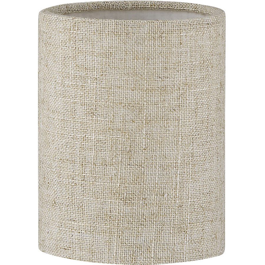 Lampenschirm Nero M6 Beige Leinen 9 cm 11 cm - Farbe: sand - Lampenschirm