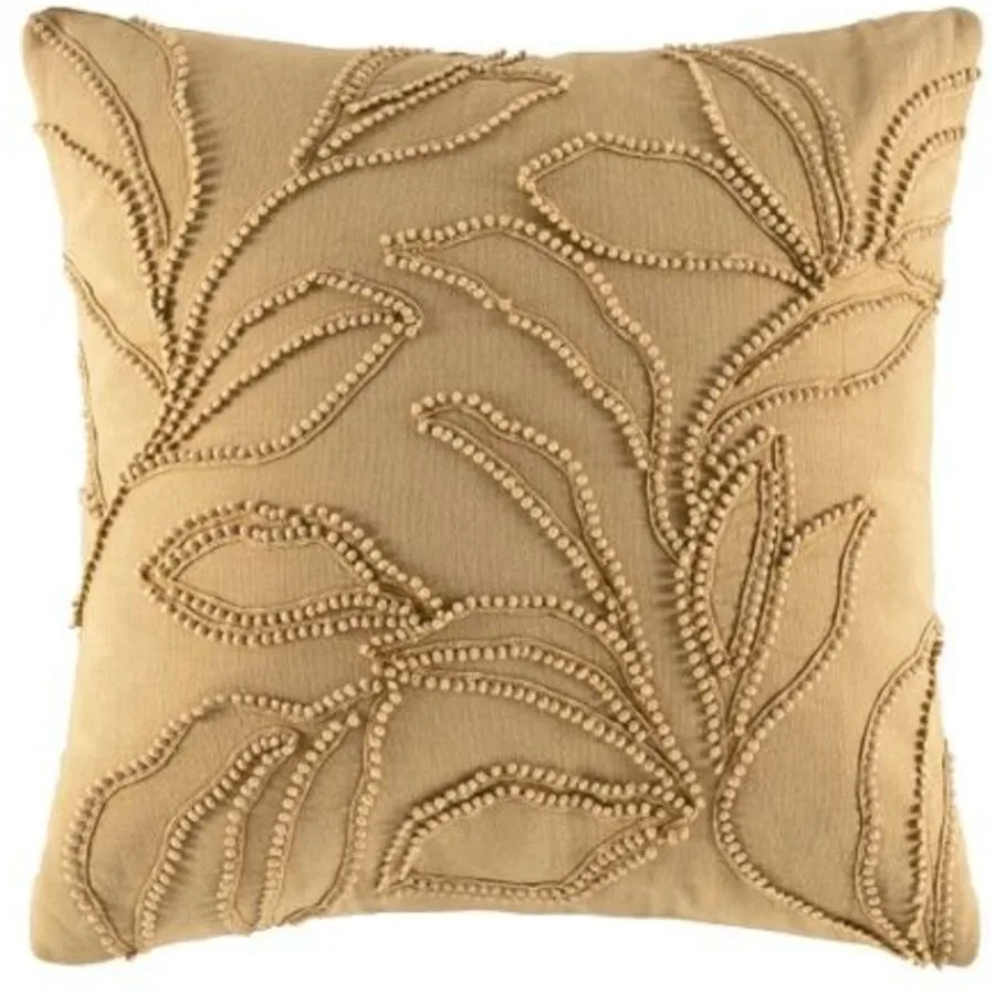 Kas - Botanic Straw Kissenbezug, 50 x 50 cm, Beige