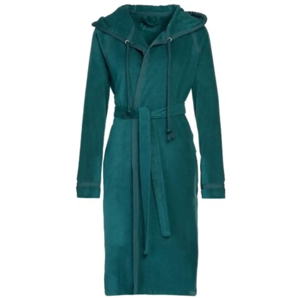 VOSSEN - Jive Bademantel, für Damen, Petroleumblau, Größe XS