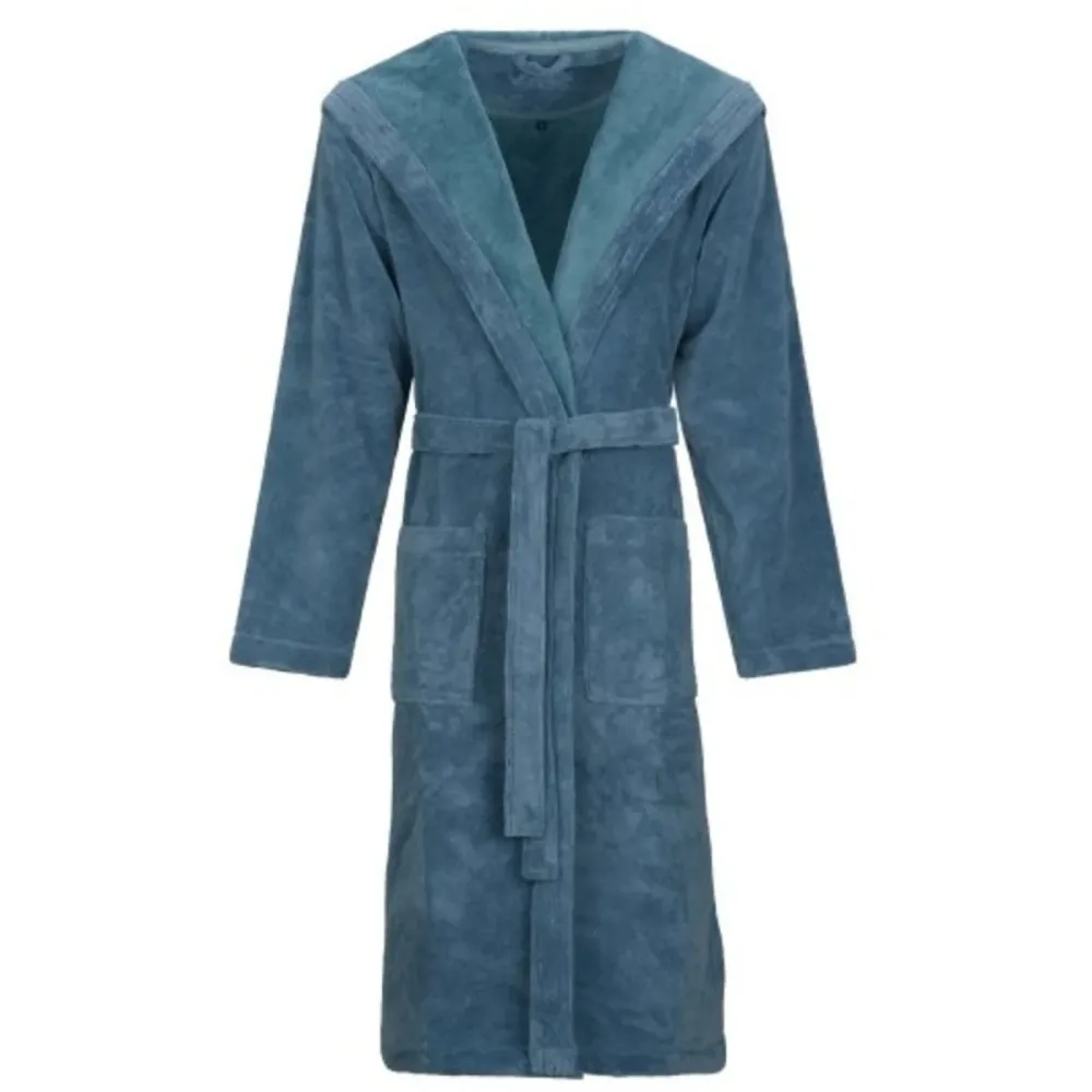 VOSSEN - Lynn Bademantel, für Damen, Stahlblau, Größe M
