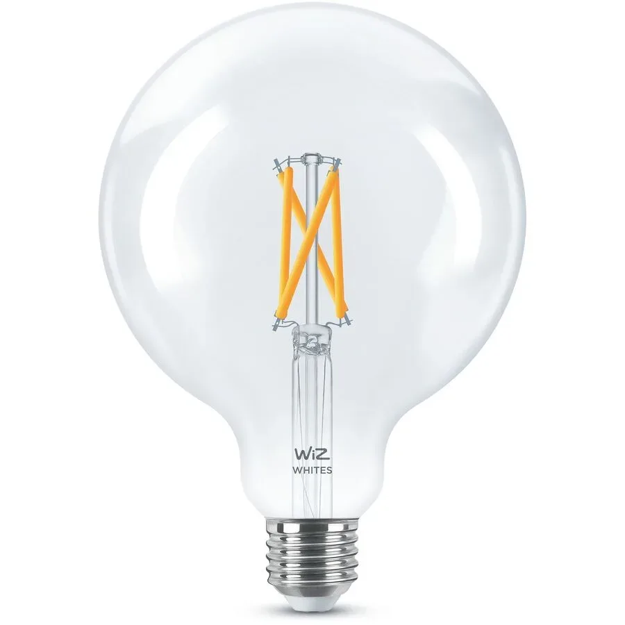 Leuchtmittel WiZ Glas E27 6.7 W - Farbe: Transparent - LED - Lichtfarbe: Extra warmweiss - Helles Neutralweiss - Leuchtmittel- LED Leuchtmittel