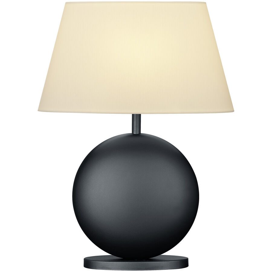 Designer-Tischlampe Bankamp Nero E14 schwarz/weiss H 41 cm - Farbe: schwarz, weiss - Material: Eisen - Designer-Tischlampe