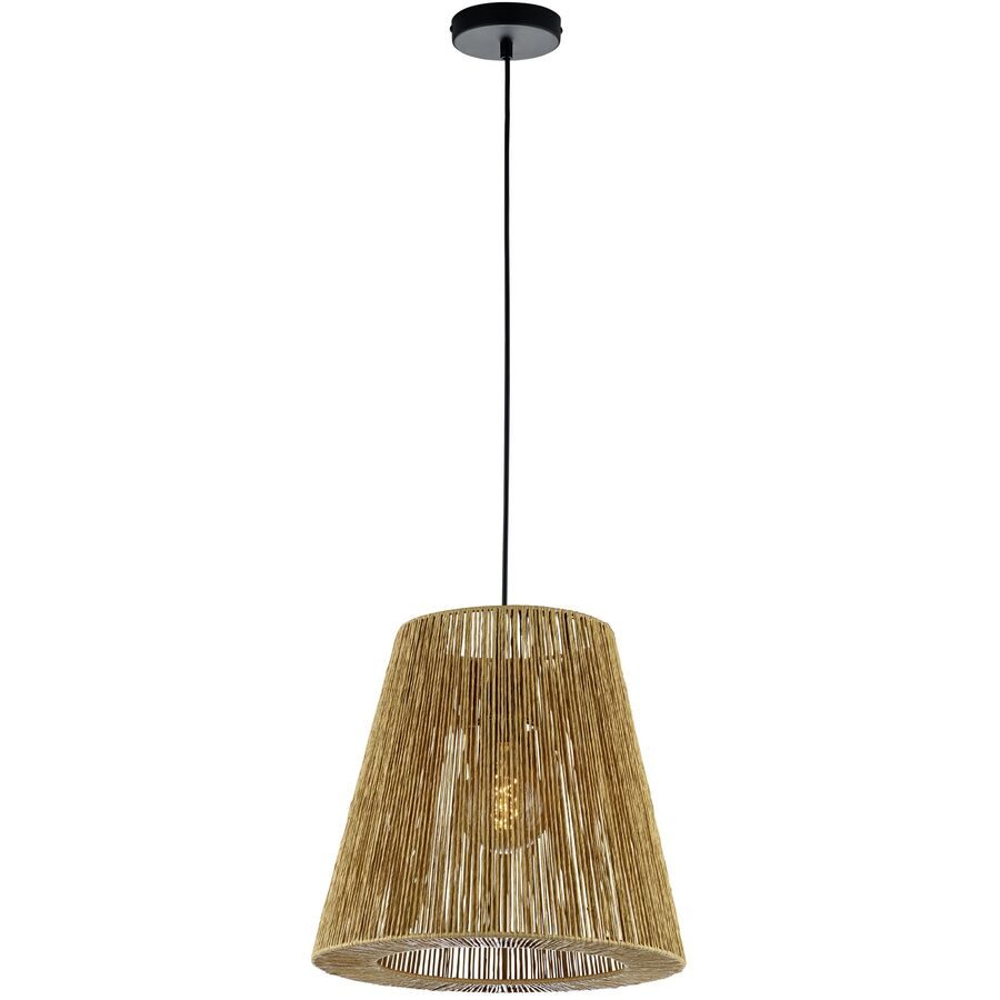 Pendellampe Cedric Braun Metall 38 cm 120 cm - Pendellampe