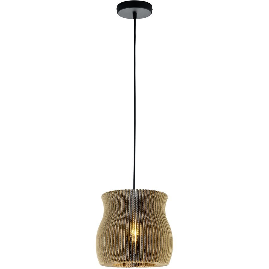 Pendellampe Clare Braun Metall 28 cm 300 cm - Pendellampe