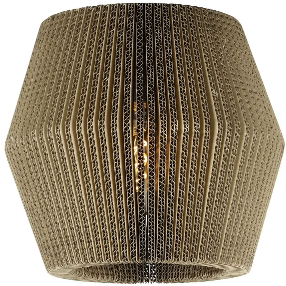 Deckenlampe Clare Braun Metall 28 cm 26 cm - Deckenlampe