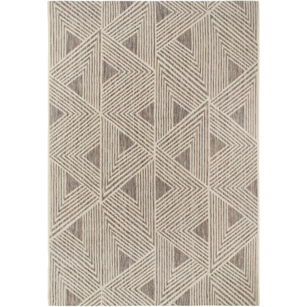 Outdoor-Teppich Asja Taupe Anderes Muster Polypropylen 160 x 230 cm - Outdoor-Teppich
