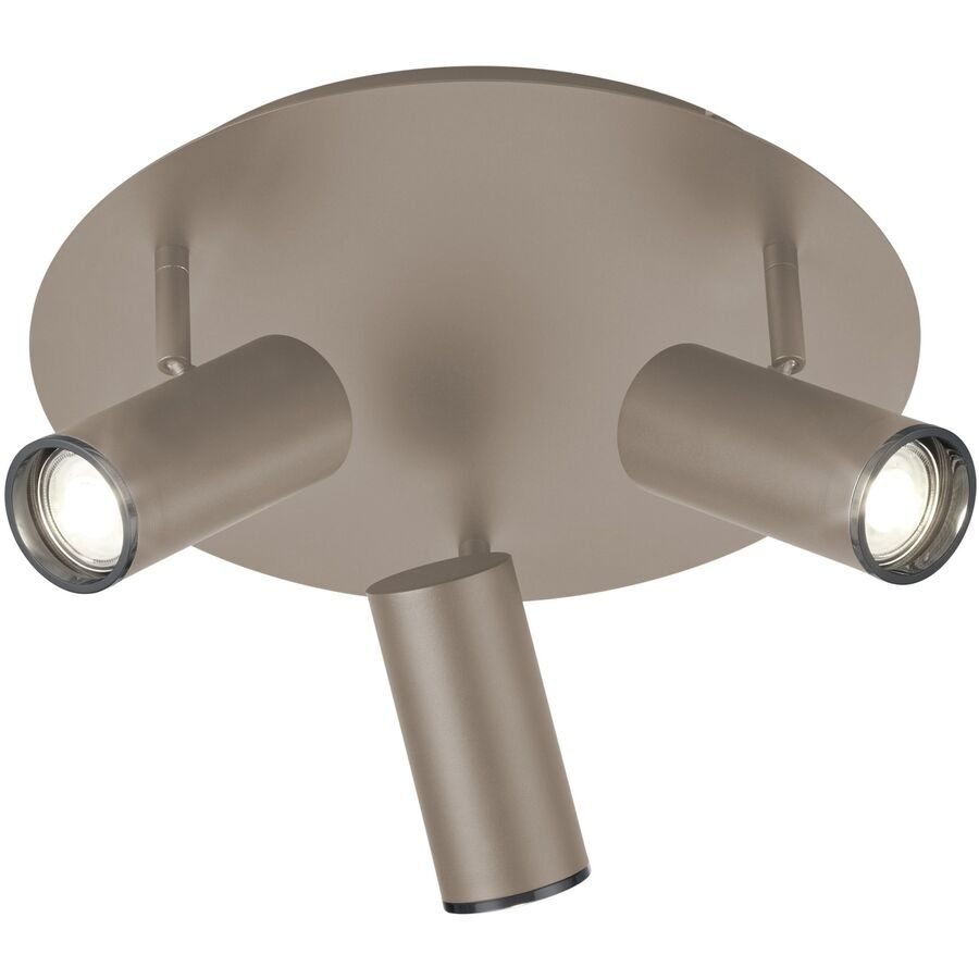 Spot Adina Braun/Grau Metall 35 cm 20 cm - Farbe: taupe - Spot