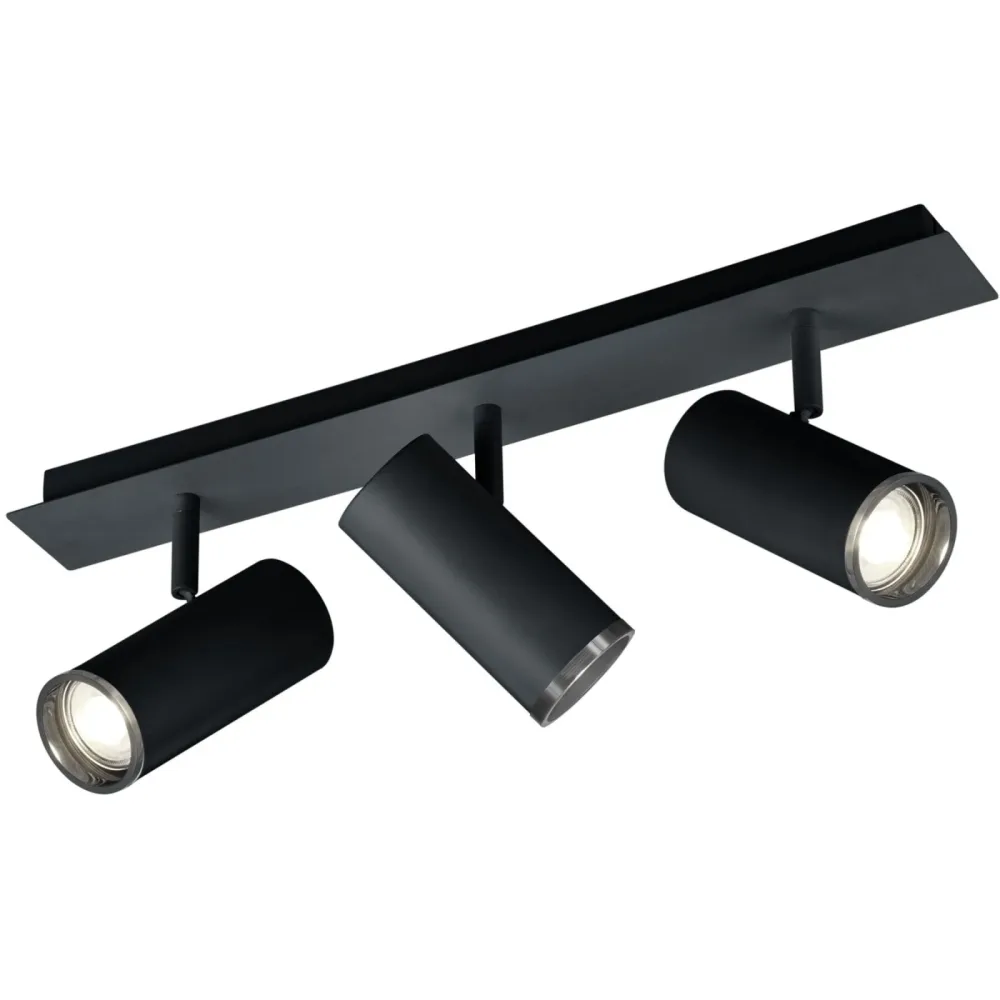 Spot Adina Schwarz Metall 50 cm 20 cm - Spot