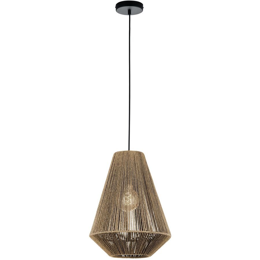 Pendellampe Cedric Braun Metall 33 cm 120 cm - Pendellampe