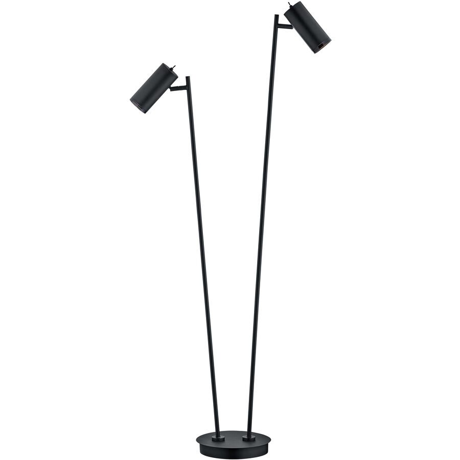 Leselampe Adina Schwarz Metall 130 cm - Leselampe
