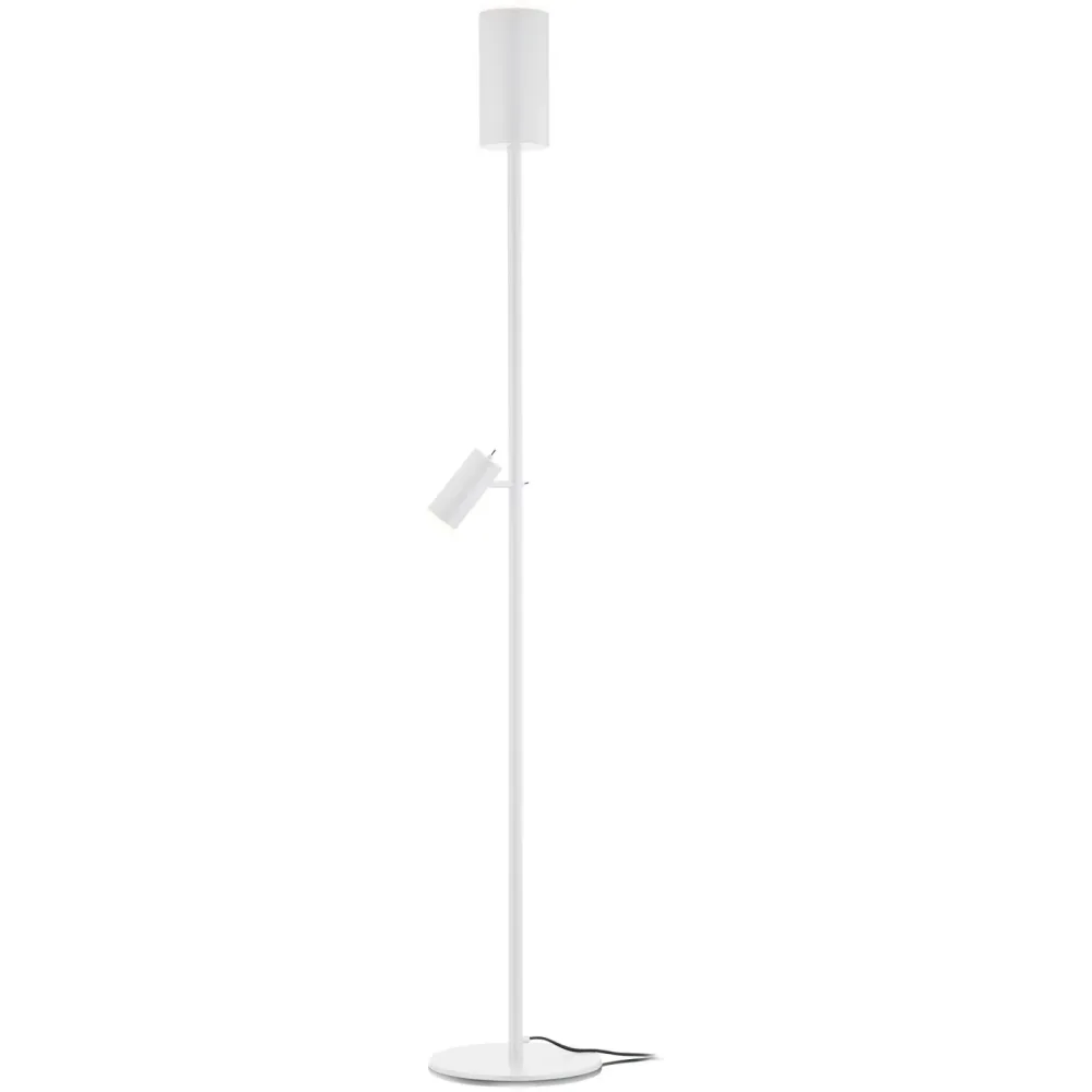 Stehlampe Adina Weiss Metall 180 cm - Stehlampe
