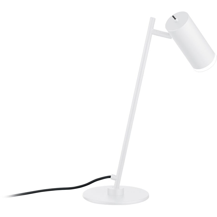 Tischlampe Adina Weiss Metall 50 cm - Tischlampe