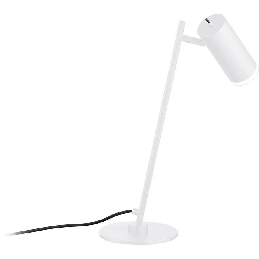 Tischlampe Adina Weiss Metall 50 cm - Tischlampe