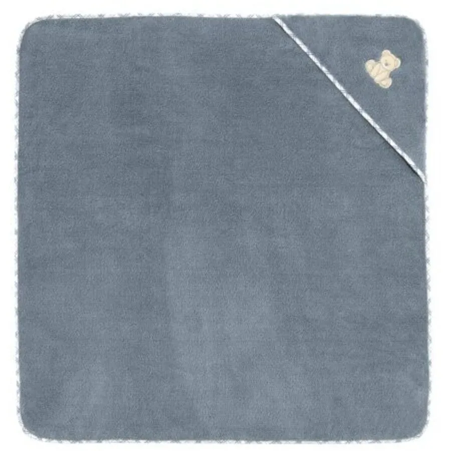 VOSSEN - Teddy Kapuzentuch, 100X100CM, Stone Washed