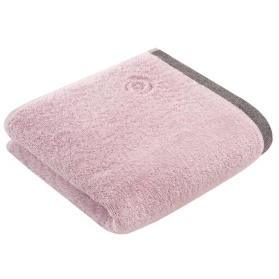 Bugatti Handtuch Prato Rosa Baumwolle 50 cm 100 cm - Farbe: hellrosa - Handtuch