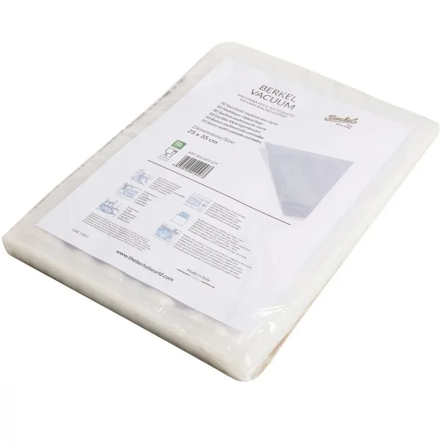 Berkel Folienbeutel / 50 Stück / 30x40cm – Vakuumiergerät Zubehör