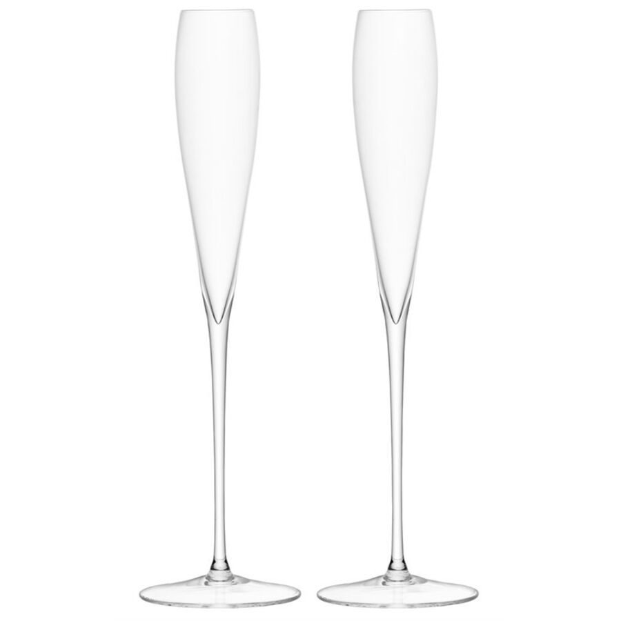 LSA - Champagnerglas, 2 Stück, 100  ml, Transparent