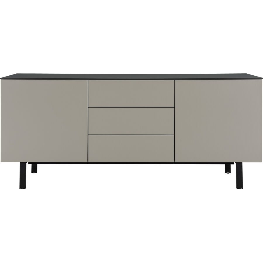 Sideboard Setup Beige/Schwarz Holzwerkstoff 173 cm 78 cm - Farbe: Beige, Schwarz - Möbel Konfigurator: Traummöbel individuell zusammenstellen -