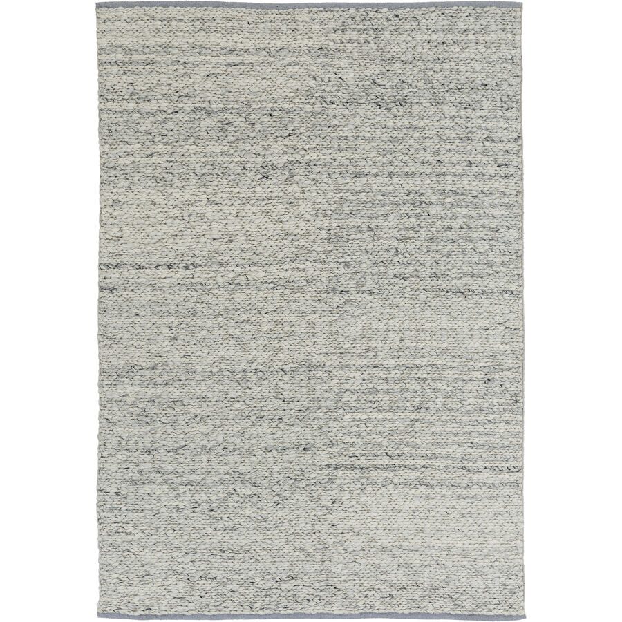 Teppich Taira Grau Wolle 200 cm 290 cm - Teppich