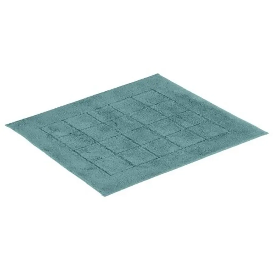 Vossen Badteppich Exclusive Blau Baumwolle 55 cm 65 cm - Farbe: Cosmos - Badteppich