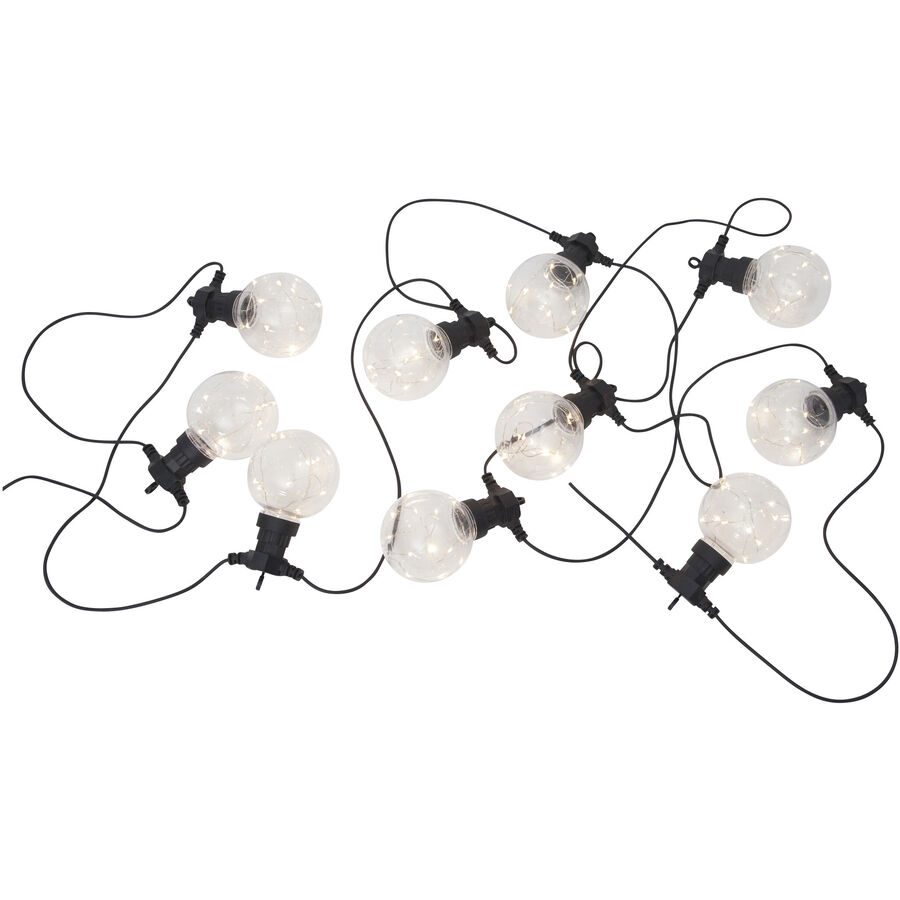 Star Trading Lichterkette Schwarz | 4.5 m