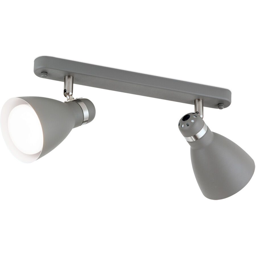 Spot School Grau Stahl 36 cm 14 cm - Spot