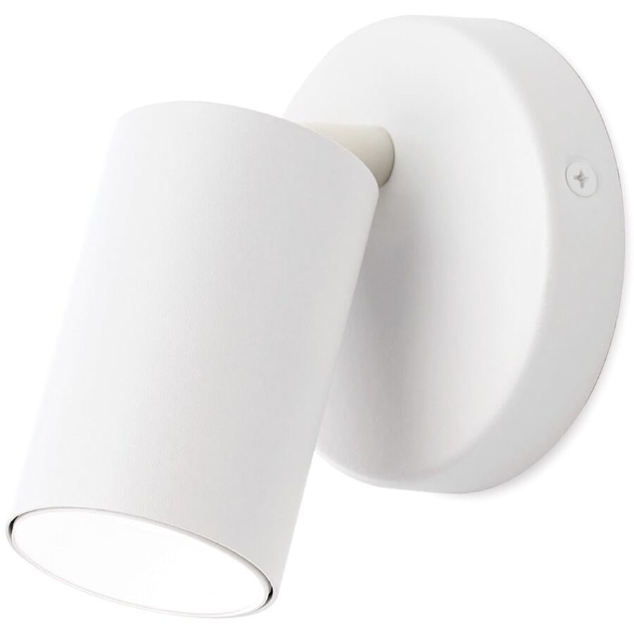 Spot Sean Weiss Stahl 10 cm 12.7 cm - Spot