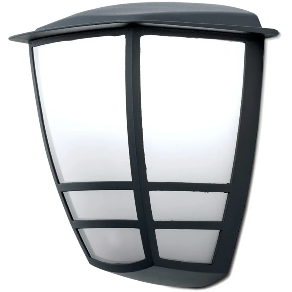 Aussenlampe Lift Grau 18 cm 19.5 cm - Farbe: Anthrazit - Material: Aluminium-Druckguss - Aussenlampe