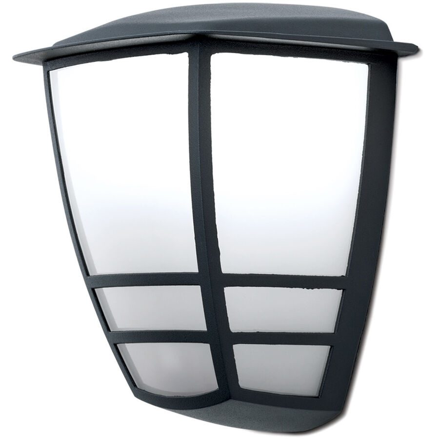 Aussenlampe Lift Grau 18 cm 19.5 cm - Farbe: Anthrazit - Material: Aluminium-Druckguss - Aussenlampe