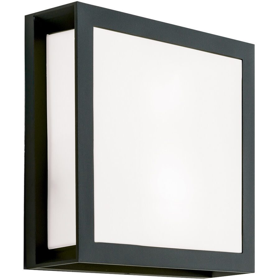 Aussenlampe Henry Grau Aluminium/Kunststoff 26 cm 8 cm - Farbe: Anthrazit - Aussenlampe