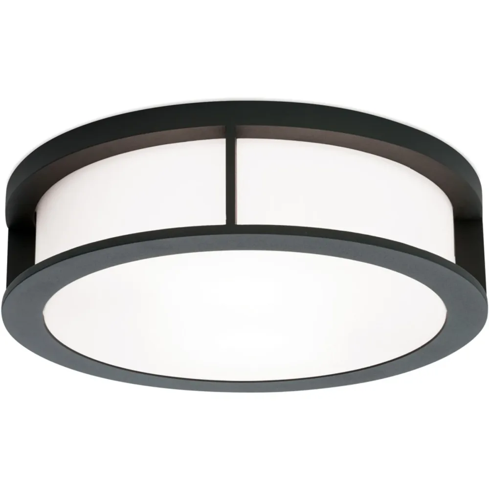 Aussenlampe Henry Grau Aluminium/Kunststoff 30 cm 8 cm - Farbe: Anthrazit - Aussenlampe
